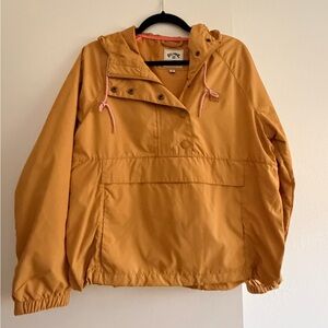 Billabong Tan Yellow Hooded Pullover